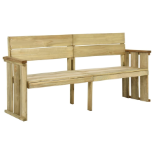 vidaXL impregnált fenyőfa kerti pad 172 cm kerti bútor