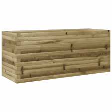 vidaXL impregnált fenyőfa kerti virágláda 110x40x45,5 cm kerti tárolás