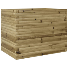 vidaXL impregnált fenyőfa kerti virágláda 90 x 60 x 68,5 cm kerti tárolás