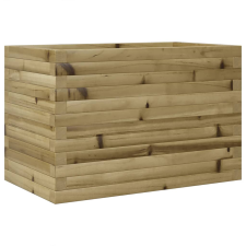 vidaXL impregnált fenyőfa kerti virágtartó 70x40x46 cm kerti tárolás