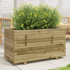 vidaXL impregnált fenyőfa kerti virágtartó 90 x 40 x 49,5 cm kerti tárolás