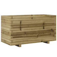 vidaXL impregnált fenyőfa kerti virágtartó 90 x 40 x 49,5 cm kerti tárolás