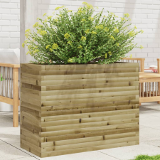 vidaXL impregnált fenyőfa kerti virágtartó 90 x 40 x 68,5 cm kerti tárolás