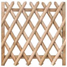 vidaXL Impregnált fenyőfa kertkapu 100 x 100 cm kerti bútor