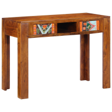vidaXL Íróasztal 100x50x75 cm Tömör akácfából (4016508) íróasztal