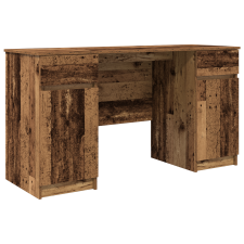vidaXL Íróasztal Régi Fa 140x49x76 cm Mérnöki Fa (3328514) íróasztal