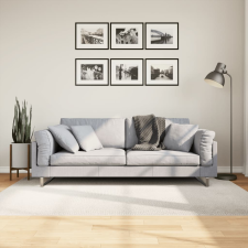 vidaXL Iza krémszínű rövid szálú skandináv stílusú szőnyeg 140x200 cm lakástextília