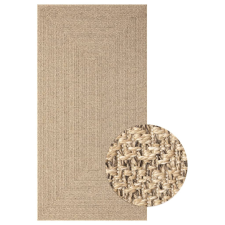 vidaXL juta hatású beltéri és kültéri szőnyeg 80 x 150 cm (364830) lakástextília