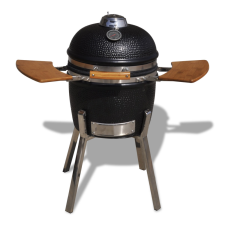 vidaXL Kamado Barbecue kerámia grill füstölő 81 cm grillsütő