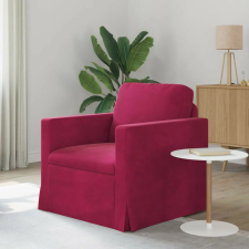 vidaXL Kanapé Bordó 78 x 78 x 80 cm Bársony bútor