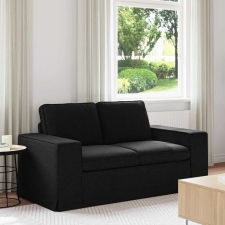 vidaXL Kanapé Fekete 162 x 80 x 82 cm szövet bútor
