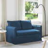 vidaXL Kanapé Kék 136 x 82 x 85 cm szövet