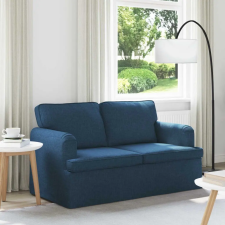 vidaXL Kanapé Kék 144 x 80 x 85 cm szövet bútor