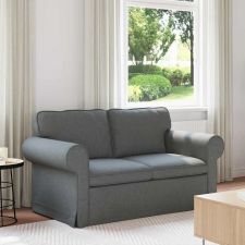 vidaXL Kanapé Sötétszürke 155 x 82 x 80 cm szövet bútor