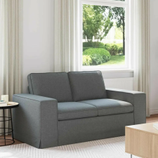 vidaXL Kanapé Sötétszürke 162 x 80 x 82 cm szövet bútor