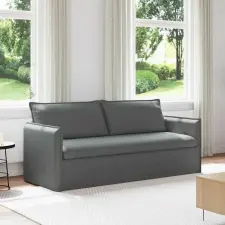 vidaXL Kanapé Sötétszürke 196 x 82 x 85 cm szövet bútor