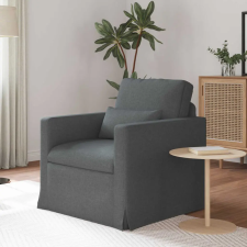 vidaXL Kanapé Sötétszürke 78 x 78 x 80 cm szövet bútor