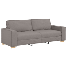 vidaXL Kanapé Szék Világosszürke 59 cm Textil Taupe Poliészter keverék (4104996) bútor