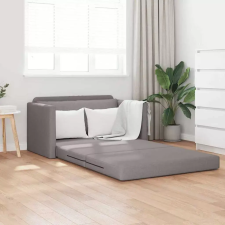  vidaXL Kanapéágy 110cm Tópszínű szövet bútor