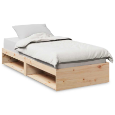 vidaXL kanapéágy ágy matrac 75x190 cm tömör fa fenyőfa (859250) ágy és ágykellék