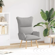  vidaXL karosszék Felhőszürke Szövet és Plywood bútor