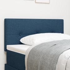 vidaXL Kárpitozott fejtámla Gombos Kék 100 cm Szövet ágy és ágykellék