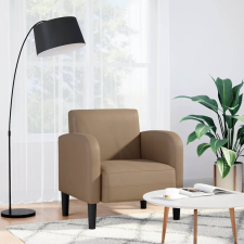 vidaXL kávészínű műbőr kanapé szék karfával 54 cm bútor