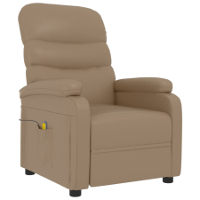 vidaXL kávészínű műbőr masszázsfotel (289695) masszázsfotel