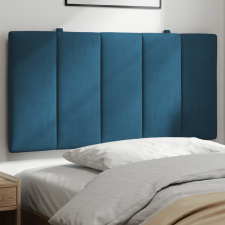 vidaXL kék bársony fejtámla párna 100 cm ágy és ágykellék