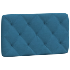 vidaXL kék bársony fejtámla párna 90 cm (374712) ágy és ágykellék