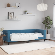 vidaXL kék bársony kanapéágy 80 x 200 cm bútor