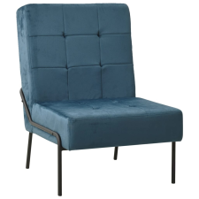 vidaXL kék bársony pihenőszék 65 x 79 x 87 cm bútor