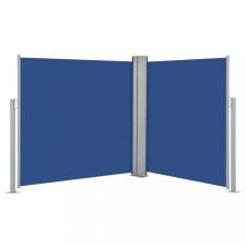 vidaXL Kék behúzható oldalsó napellenző 100 x 600 cm kerti bútor