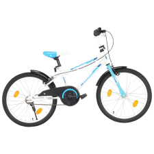 vidaXL kék és fehér gyerekbicikli 20" gyermek kerékpár