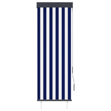 vidaXL kék és fehér kültéri roló 60 x 250 cm (145943) lakástextília