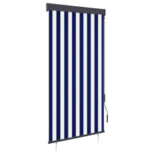 vidaXL kék és fehér kültéri roló 80 x 250 cm lakástextília