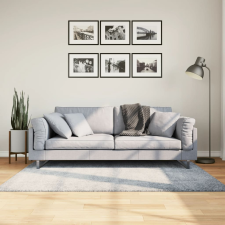 vidaXL kék hosszú szálú bozontos modern szőnyeg 120 x 170 cm lakástextília