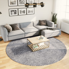 vidaXL kék hosszú szálú bozontos modern szőnyeg Ø 240 cm lakástextília