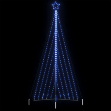 vidaXL kék karácsonyfa fénykúp 570 LED-del 399 cm műfenyő