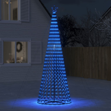 vidaXL kék karácsonyfa fénykúp 688 LED 300 cm műfenyő