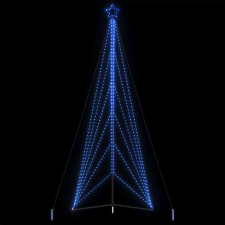 vidaXL kék karácsonyfa fénykúp 861 LED-del 478 cm műfenyő