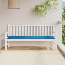 vidaXL kék kerti pad párna 180 x 50 x 3 cm kerti bútor
