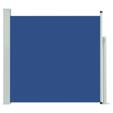 vidaXL kék kihúzható oldalsó teraszi napellenző 170 x 300 cm (48366) kerti bútor