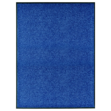 vidaXL kék kimosható lábtörlő 90 x 120 cm lakástextília