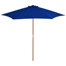 vidaXL kék kültéri napernyő farúddal 270 cm kerti bútor