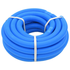 vidaXL kék medencetömlő szorítóbilincsekkel 38 mm 12 m (91750) medence kiegészítő