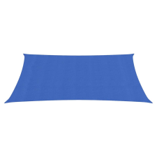 vidaXL kék négyszögletű HDPE napvitorla 160 g/m² 3,5x5 m kerti bútor