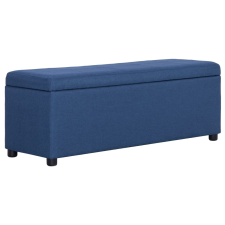 vidaXL kék poliészter pad tárolórekesszel 116 cm bútor