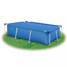 vidaXL Kék polietilén medencetakaró 400 x 200 cm medence kiegészítő