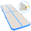 vidaXL Kék PVC felfújható tornaszőnyeg pumpával 300 x 100 x 10 cm
